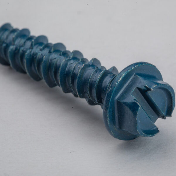 Tornillo Azul para Concreto Hexagonal