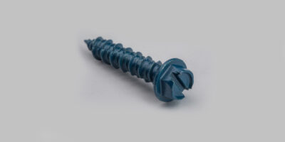 Tornillo Azul para Concreto Hexagonal